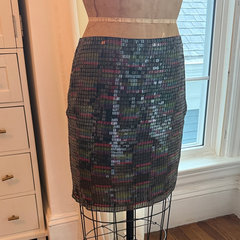 IDENTITY By Lord and Taylor Sequin Skirt Sz 6